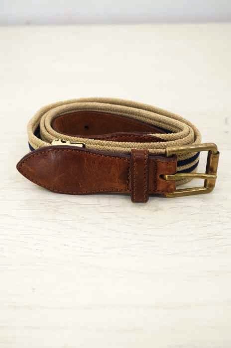 Polo by RALPH LAUREN(ポロバイラルフローレン) レザーバックルゴムベルト メンズ ファッション雑貨