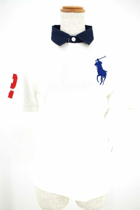 Polo by RALPH LAUREN (ポロバイラルフローレン) ビッグポニーナンバリング刺繍ポロシャツ レディース トップス