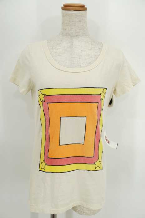 REMI RELIEF (レミレリーフ) プリント半袖Tシャツ カットソー レディース トップス