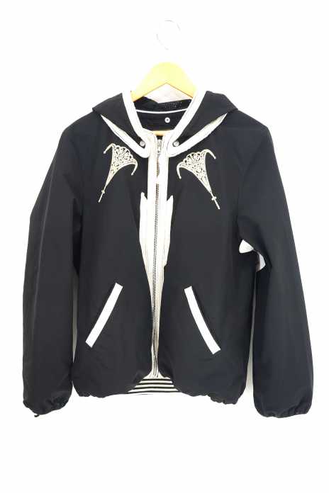 SASQUATCHfabrix. （サスクワァッチファブリックス） AFRICAN ZIP UP JKT 刺繍入りジップブルゾン メンズ アウター