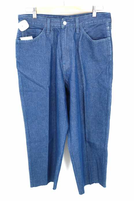 Levi's LINE8（リーバイスラインエイト） カットオフクロップドワイドデニムパンツ メンズ パンツ