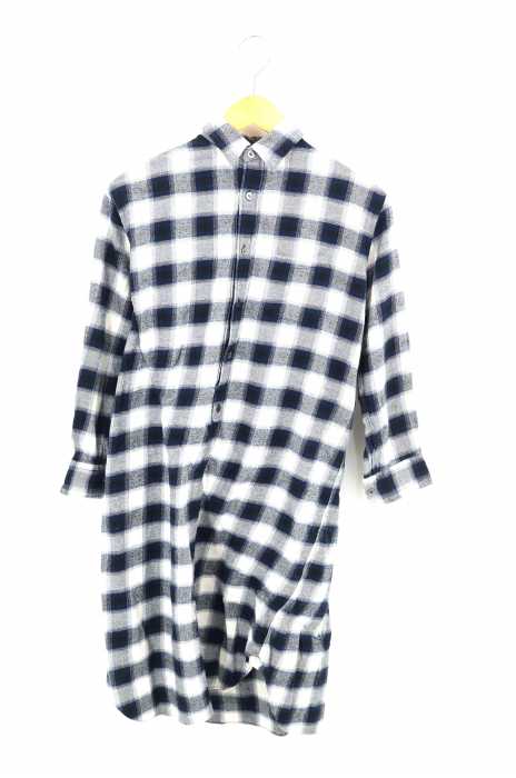 JUNYA WATANABE COMME des GARCONS （ジュンヤワタナベコムデギャルソン） AD2011 レイヤード調ネルシャツワンピース レディース ワンピース