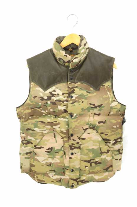 Rocky Mountain FeatherBed × BEAMS(ロッキー マウンテン フェザーベッド ビームス) DOWN VEST ダウンベスト メンズ アウター