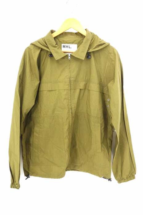 MHL. （エムエイチエル） ULTRA LIGHT COTTON FULL ZIP PARKA メンズ アウター