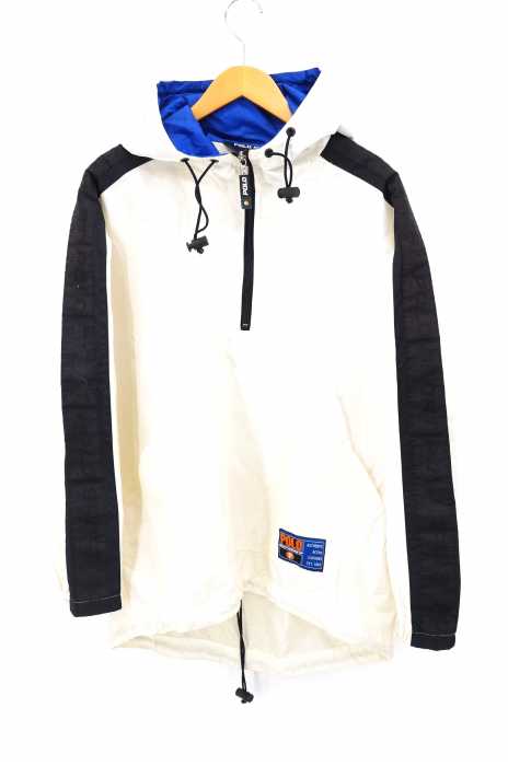 POLO SPORT RALPH LAUREN (ポロスポーツラルフローレン) スリーブロゴテープ ナイロンアノラック メンズ アウター