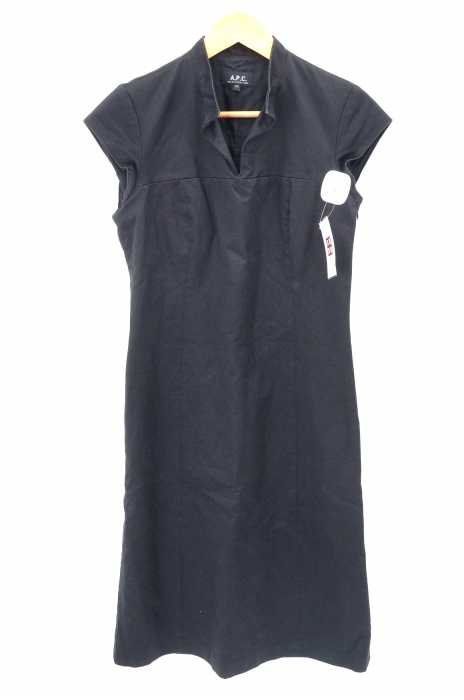 A.P.C.（アーペーセー） スタンドカラーノースリーブワンピース レディース ワンピース