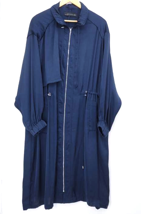 ZARA WOMAN(ザラ ウーマン) ウエストマーク サテンロングコート レディース アウター