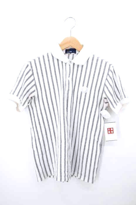 FRED PERRY（フレッドペリー） ストライプ柄ポロシャツ レディース トップス