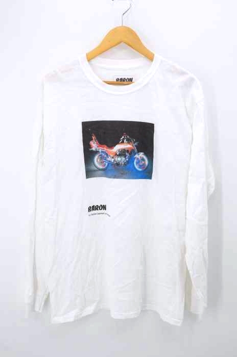 BARON（バロン） フォトプリント ロングスリーブTシャツ メンズ トップス