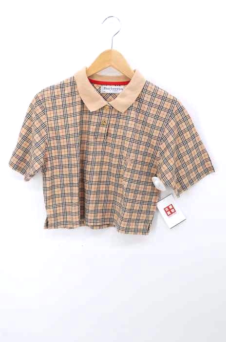 BURBERRYS（バーバリーズ） ノバチェック ショートポロ レディース トップス
