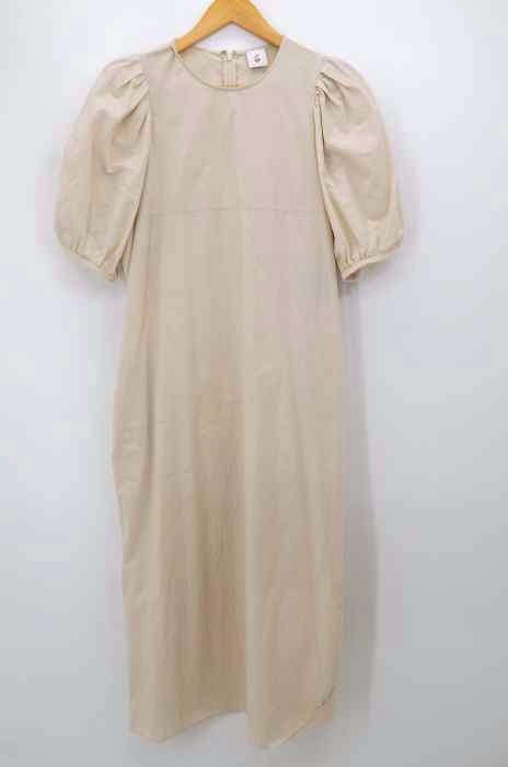 6（ROKU） BEAUTY＆YOUTH UNITED ARROWS（ロクビューティーアンドユースユナイテッドアローズ） 20SS VOLUME SHORT SLEEVE DRESS ワンピース レディース ワンピース