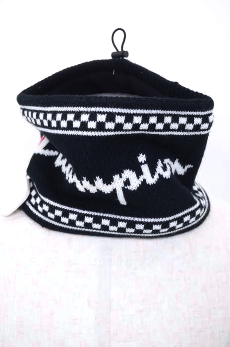 Champion（チャンピオン） ロゴチェッカーネックウォーマー メンズ ファッション雑貨