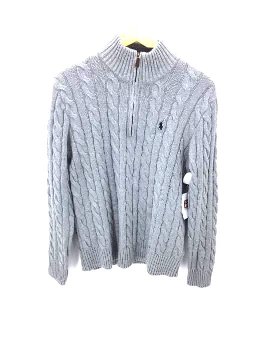 POLO RALPH LAUREN（ポロラルフローレン） スモールポニー刺繍ハーフジップニット メンズ トップス