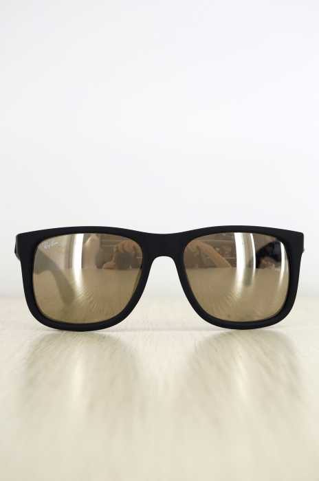 Ray-Ban （レイバン） JUSTIN ラバーコーティングサングラス メンズ ファッション雑貨