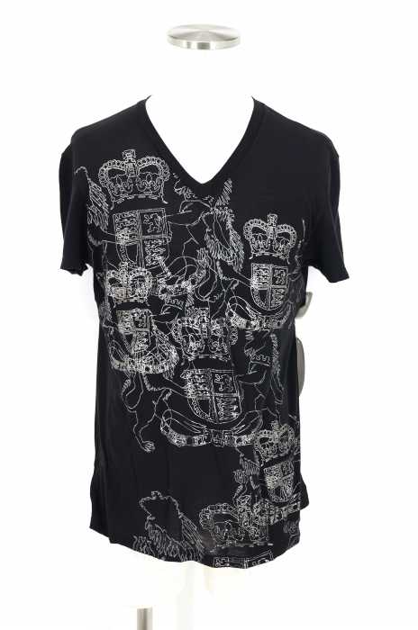NEIL BARRETT（ニールバレット） プリントVネックTシャツ メンズ トップス