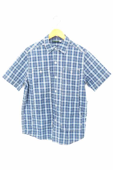 SASSAFRAS(ササフラス) チェック柄半袖ボタンシャツ メンズ トップス