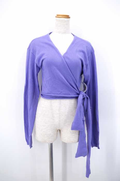 6 BEAUTY & YOUTH UNITED ARROWS（ロクビューティーアンドユースユナイテッドアローズ） COTTON SILK CASHMERE CACHE COEUR KNIT レディース トップス