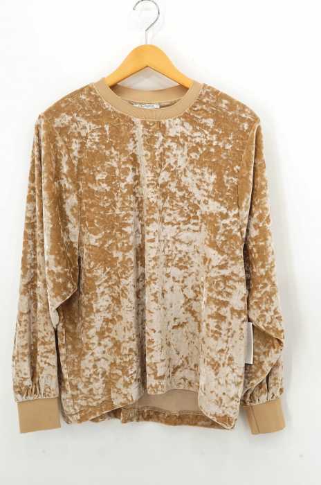 ZARA trafaluc（ザラトラファルック） ベロアスウェット レディース トップス