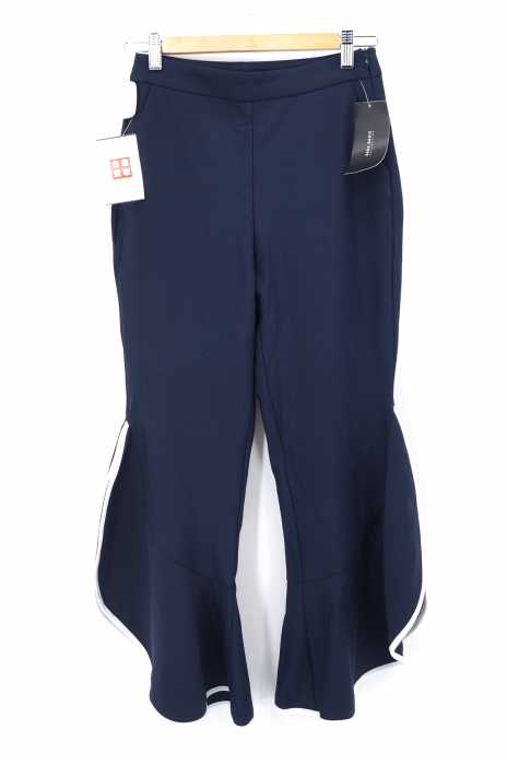 ZARA BASIC (ザラベーシック) パイピングフレアパンツ レディース パンツ