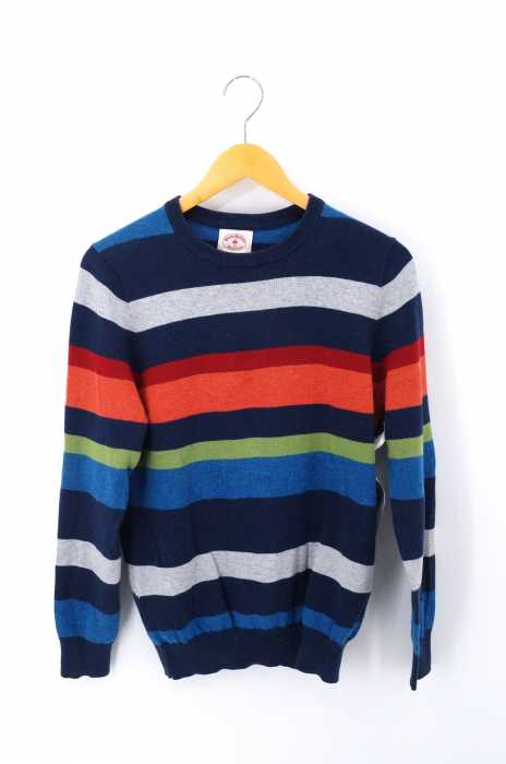 BROOKS BROTHERS REDFLEECE （ブルックスブラザーズレッドフリース） コットン ボーダーニット メンズ トップス