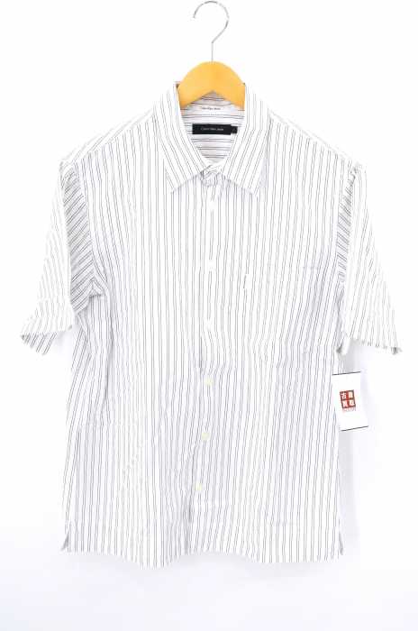 Calvin Klein Jeans（カルバンクラインジーンズ） ストライプ半袖シャツ メンズ トップス