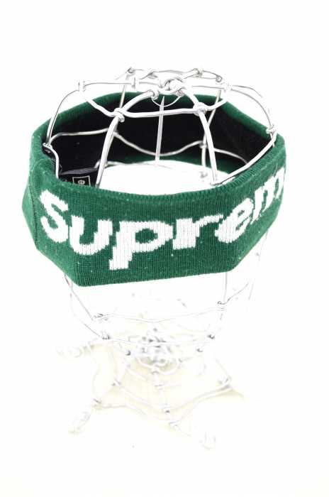Supreme × New Era（シュプリーム ニューエラ） 18AW Big Logo Headband メンズ ファッション雑貨