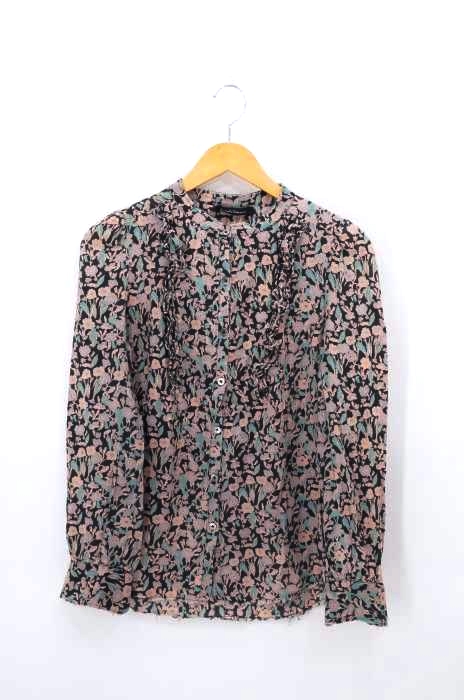 ZADIG&VOLTAIRE（ザディグ エ ヴォルテール） 花柄バンドカラーシャツ レディース トップス