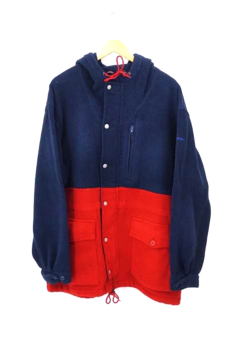 POLO SPORT RALPH LAUREN（ポロスポーツラルフローレン） 90S USA製 バイカラーフリースジャケット メンズ アウター