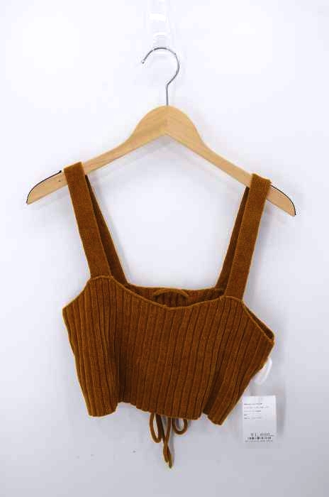 Simplicite(シンプリシテ) ニットビスチェ レディース トップス