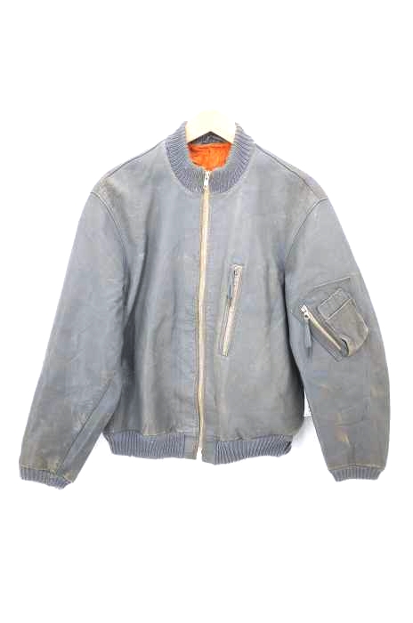USED古着（ユーズドフルギ） 1970s Vintage German Leather Pilot Jacket メンズ アウター