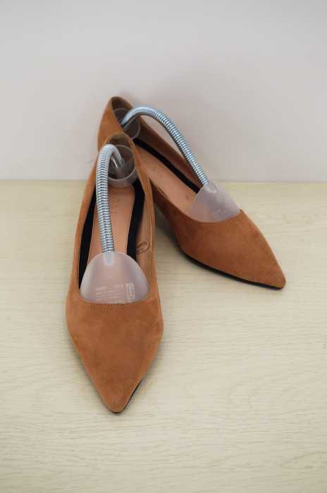ZARA （ザラ） チャンキーヒールパンプス レディース シューズ