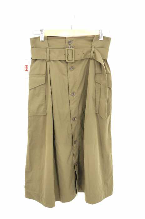 DOMENICO+SAVIO (ドメニコアンドサビオ) MILITARY BELTED SKIRT レディース スカート