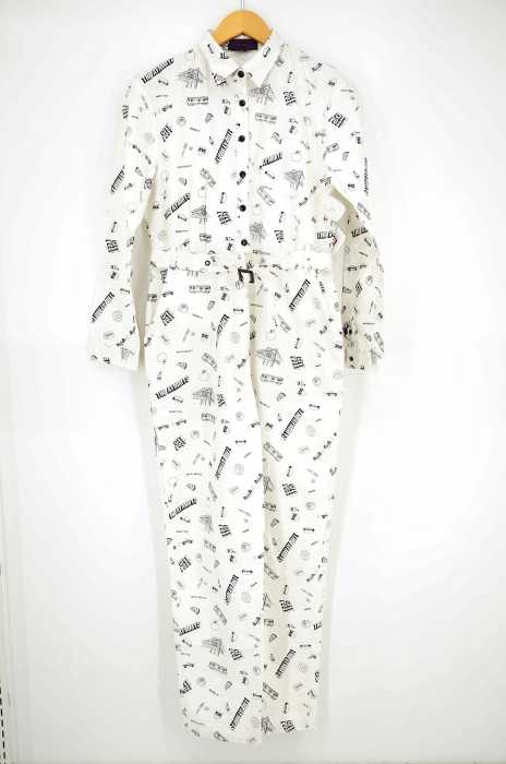 aymmy （） 総柄プリントオールインワン レディース オールインワン