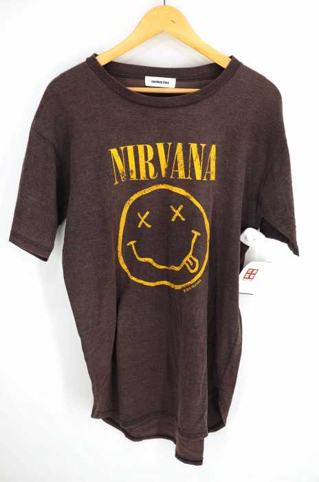 MONKEY TIME (モンキータイム) バンT USED加工 プリントTEE メンズ トップス