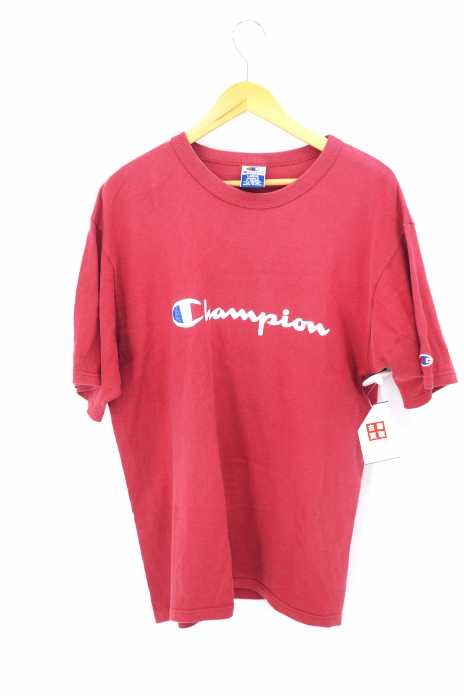 Champion （チャンピオン） 90S ロゴプリント クルーネック TEE メンズ トップス
