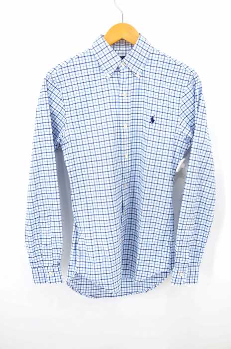 RALPH LAUREN （ラルフローレン） SLIM FIT チェック柄ボタンダウンシャツ メンズ トップス
