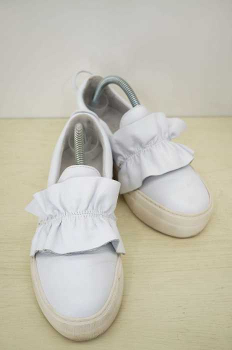 Amb Ambassadors of minimalism（エービーエム） フリルスリッポン レディース シューズ