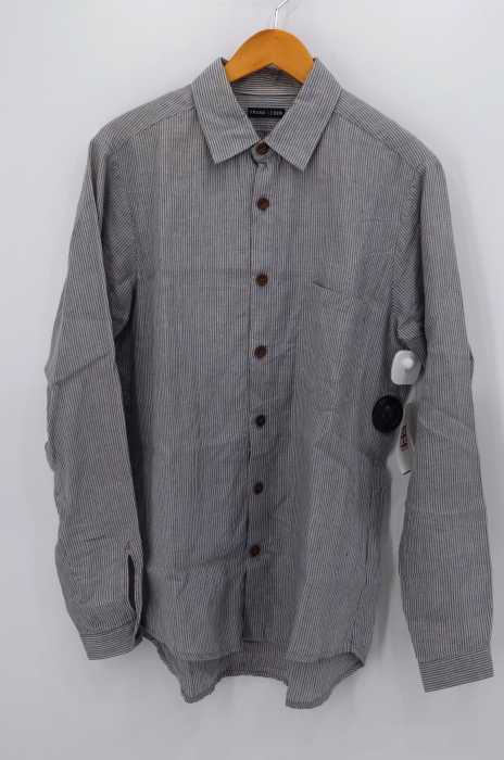 FRANK LEDER（フランクリーダー） ストライプリネンシャツ メンズ トップス
