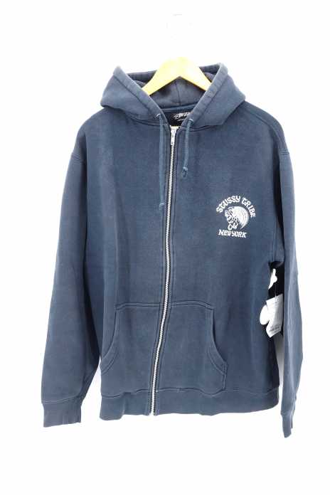 STUSSY （ステューシー） tribe new york　ジップアップパーカー メンズ トップス