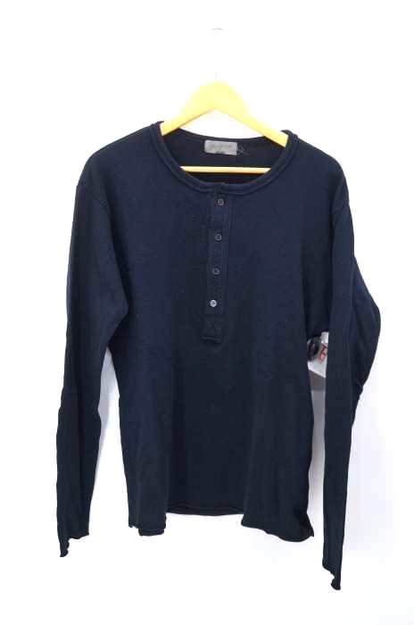 Yohji Yamamoto POUR HOMME（ヨウジヤマモトプールオム） タチキリヘンリーカットソー メンズ トップス
