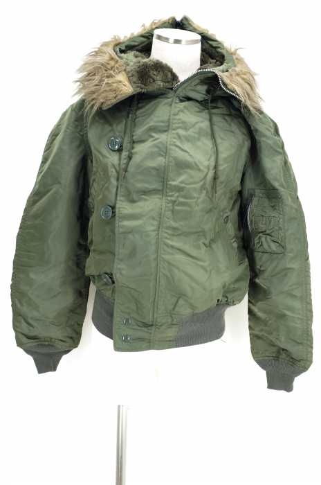 ALPHA INDUSTRIES （アルファインダストリーズ） ATTACHED HOOD N-2B USA製 メンズ アウター