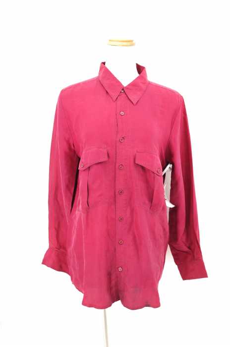 COMMANDER REINE SEIDE （） ポケットシャツ レディース トップス