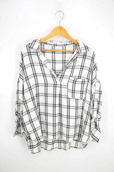 AZUL by moussy （アズールバイマウジー） レーヨンツイル ドルマンスキッパー レディース トップス