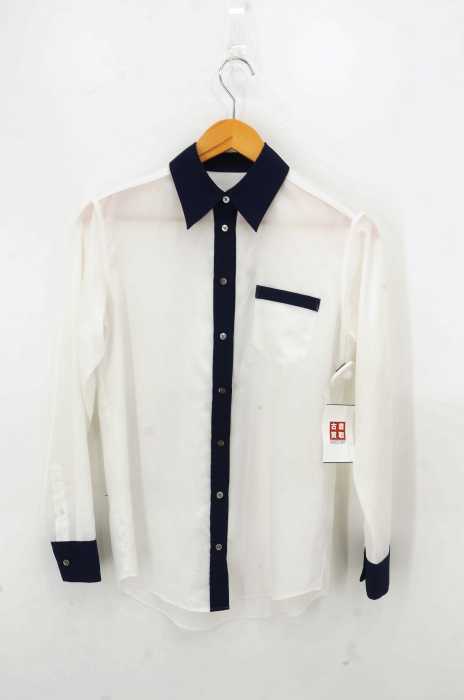 Maker S Shirt 鎌倉 メーカーズシャツカマクラ バイカラーシャツ レディース トップス ブランド古着買取販売バズストア