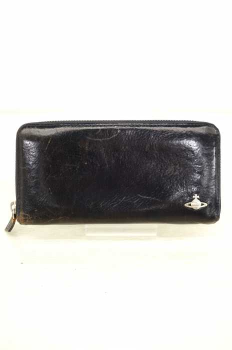 Vivienne Westwood （ヴィヴィアンウエストウッド） ラウンドジップ レザーウォレット 財布 メンズ 財布・ケース