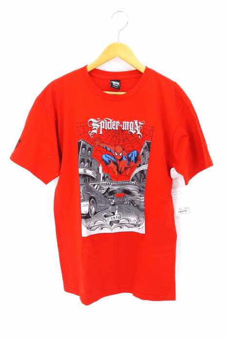 STUSSY (ステューシー) SPIDERMAN プリントTEE メンズ トップス