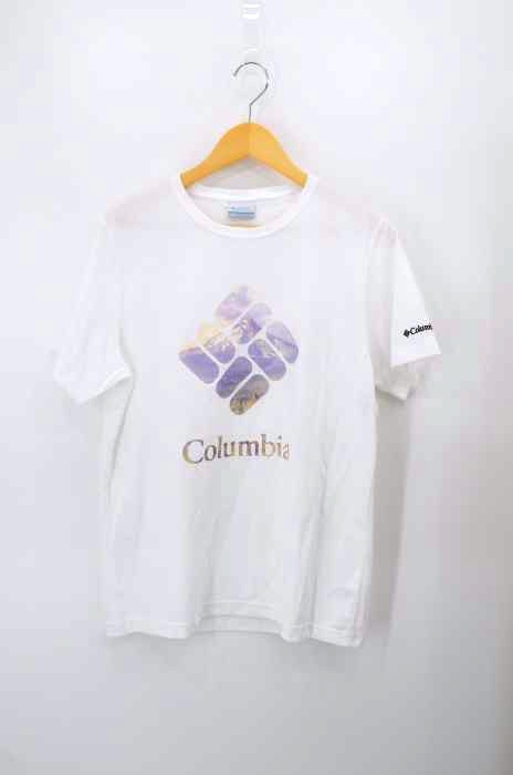 Columbia（コロンビア） フロントプリントクルーネックTシャツ メンズ トップス