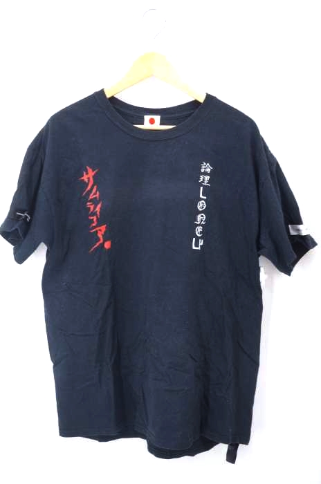 LONELY 論理（ロンリー） ロゴプリントクルーネックTシャツ メンズ トップス