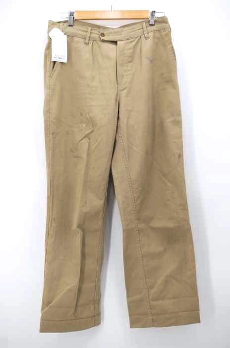 USED古着（ユーズドフルギ） オランダ軍 1タックチノトラウザー メンズ パンツ