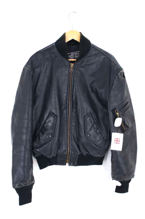 Schott NYC(ショット ニューヨーク) USA製 カウレザーMA-1 フライトジャケット メンズ アウター